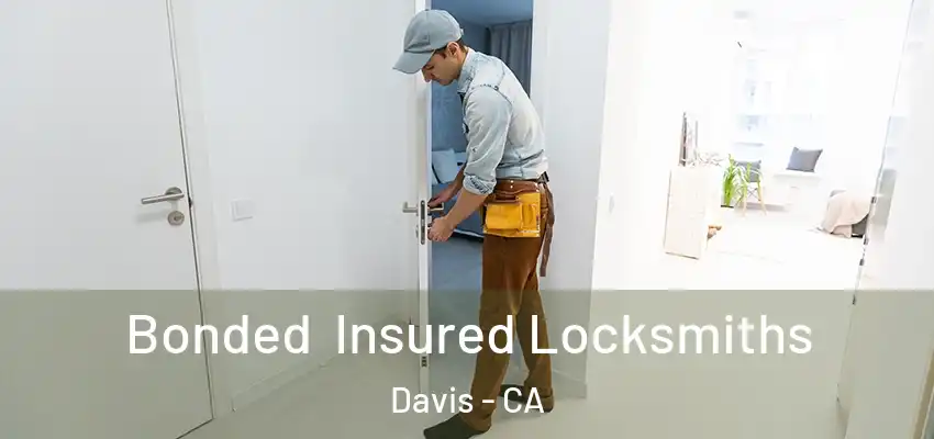 Bonded Insured Locksmiths Davis - CA