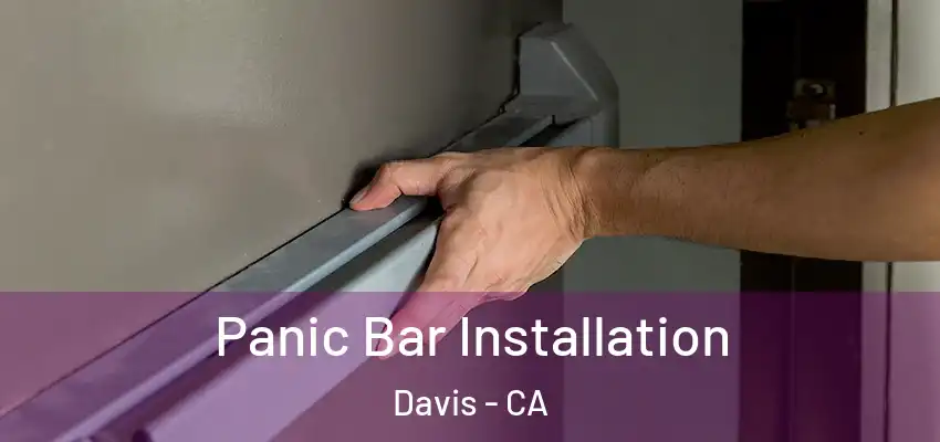 Panic Bar Installation Davis - CA